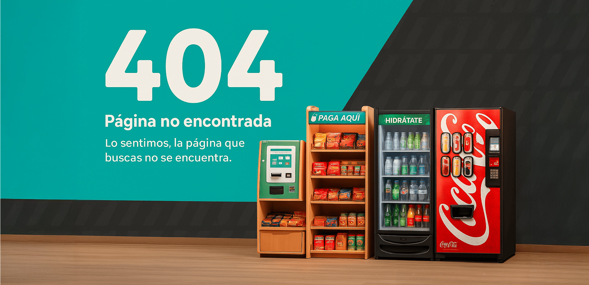 error 404 vendomática